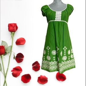 Gorgeous embroidered dress.